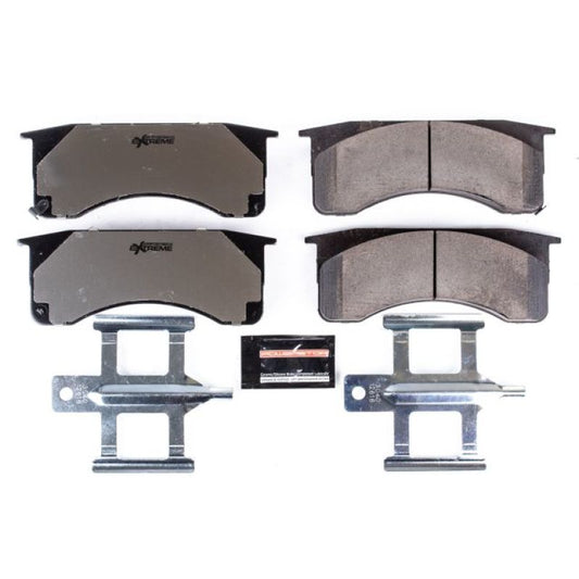 PowerStop Z36 truck and tow brake pads for Chevrolet C4500 Kodiak, front or rear, with hardware, performance brake pads.