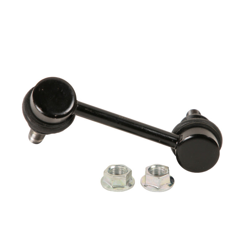 Moog rear right sway bar link for Nissan Murano 2015-2019, durable sway bar endlink with metal and rubber components.