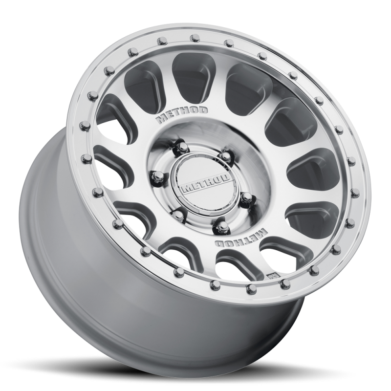 Method MR709 HD bead grip cast wheel, 18x9 inch, ET12, 6x135 bolt pattern, 87mm bore, machined finish.