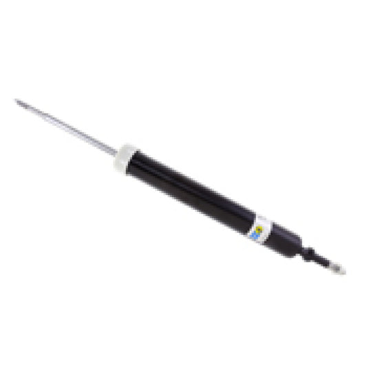 Bilstein B4 rear shock absorber for 2013 BMW 328i convertible, showing the shock with mounting hardware and metal body.