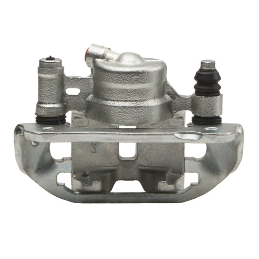Silver zinc coated DFC front brake caliper for Toyota Corolla 1984-1987, premium OE quality brake caliper.