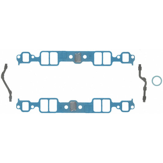 Fel-Pro MS 90322 engine intake manifold gasket set with multiple gaskets for vehicle engine repair.