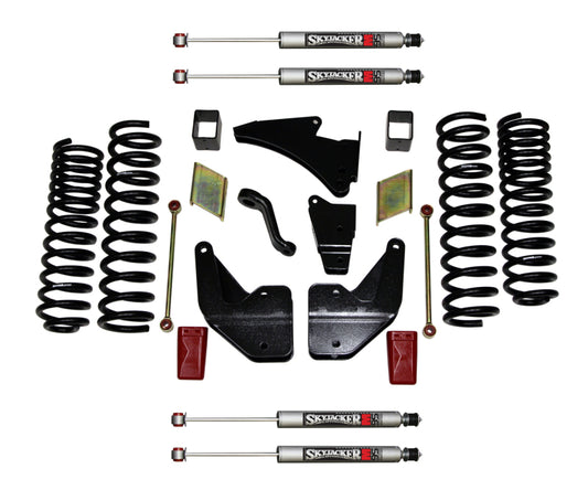 Skyjacker 6-inch lift kit for 2014 RAM 2500 Diesel, showing the assembled suspension components and lifted truck profile.