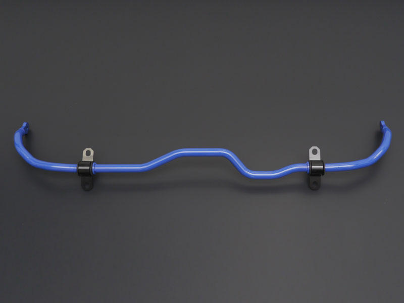 Cusco front sway bar kit for 2020+ Toyota GR Yaris, 1.6L AWD and 1.5L 2WD models, featuring black metal sway bars.