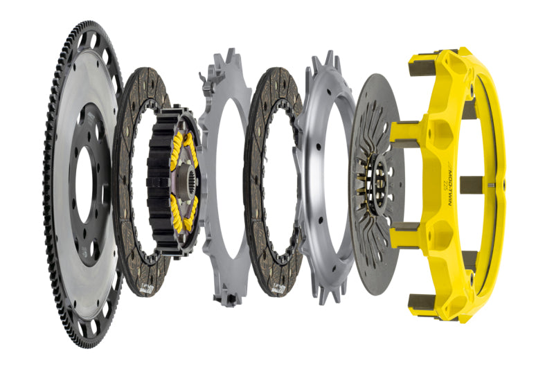 ACT 93-95 Mazda RX-7 FD Mod-Twin 225 HD street clutch kit with sprung clutch disc and pressure plate for high-performance driving.
