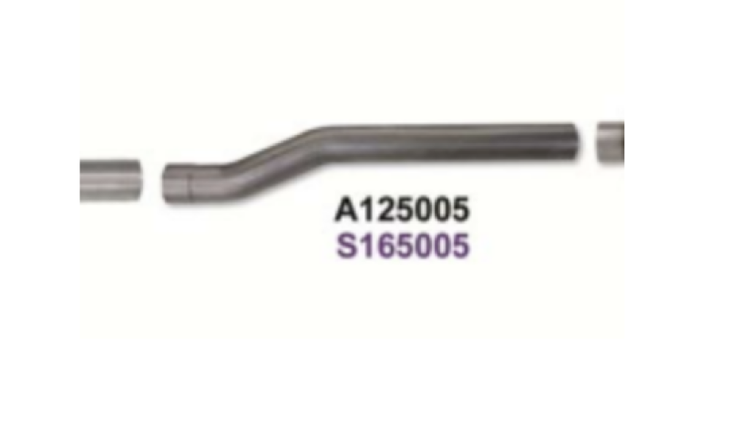 Diamond Eye Performance 4-inch dual exhaust pipe for Ford F250/F350 03-07 and 89-93 Corsa SS trucks, connecting pipes.