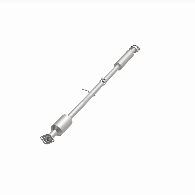 MagnaFlow catalytic converter for Kia Sportage 2.4L 2014-2015, direct fit replacement, shown from side angle.