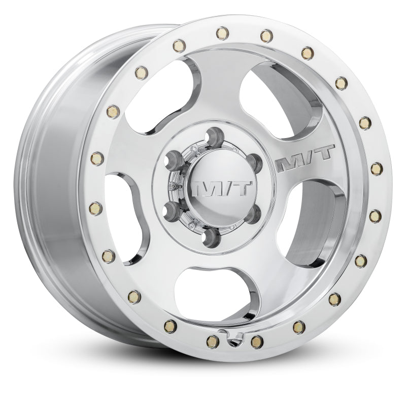 Mickey Thompson Canyon Pro Polished Wheel - 18X9 6X120 BP 4.80in BS -5 Offset 67mm Bore - 274654