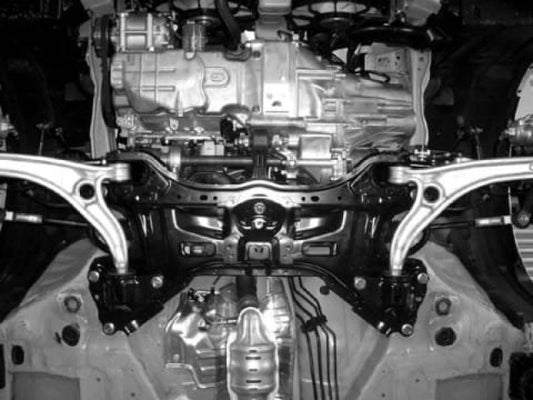 Cusco 20mm solid front sway bar with bushing for Honda CR-Z, enhancing vehicle stability and handling.