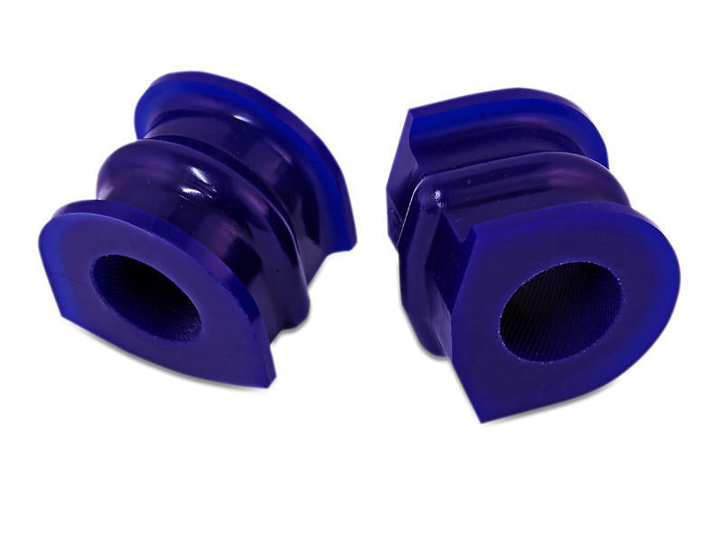 SuperPro Nissan 370Z Nismo rear sway bar mount bushing set, 25mm for improved handling and stability.