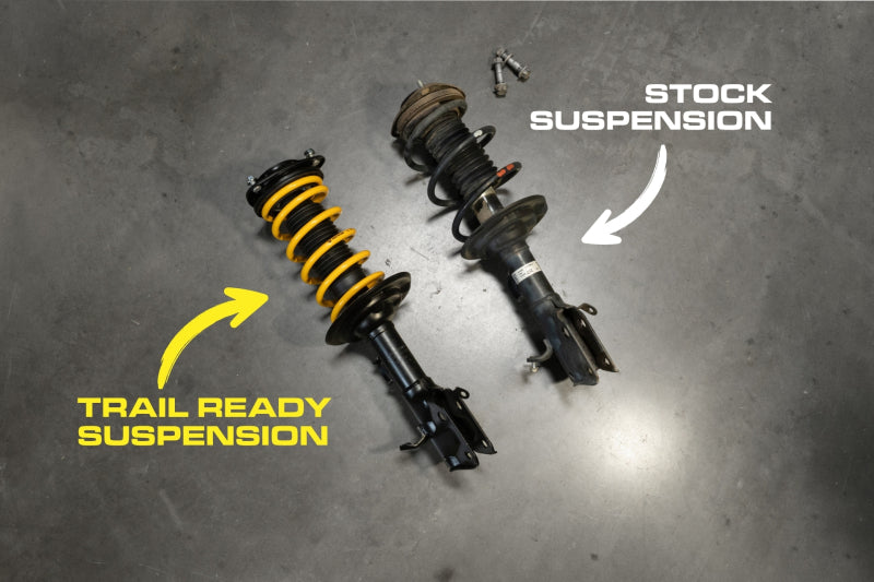 Whiteline Subaru Crosstrek bushing kit with front and rear lift components, designed for 24-26 models.