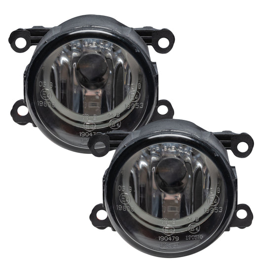 Oracle Nissan Frontier Fog Lights with Chrome Bumper, ColorSHIFT SMD LED lighting for enhanced visibility and style.
