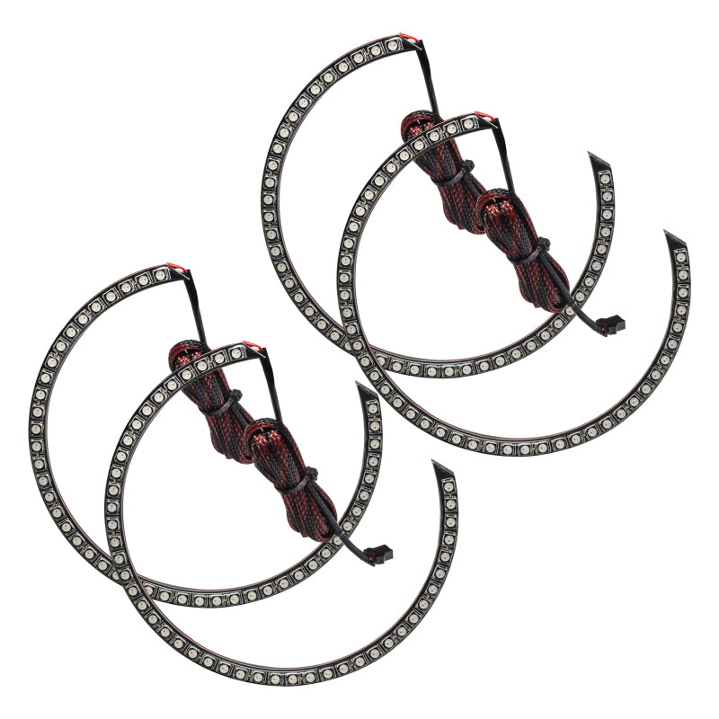Oracle 15-23 Dodge Challenger Dynamic Surface Mount Headlight Halo Kit -