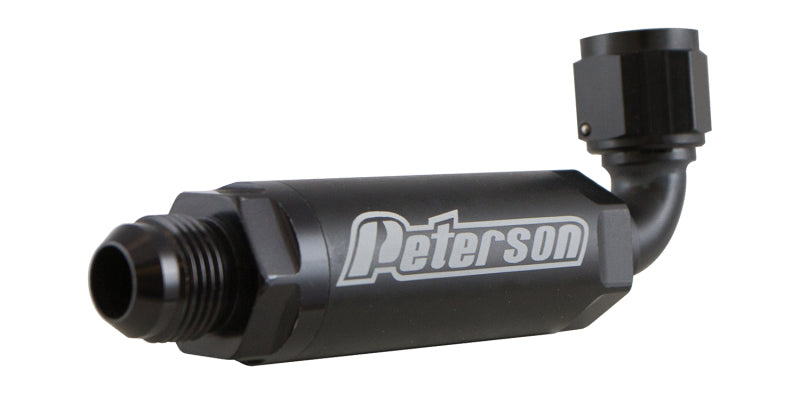Peterson Fluid Systems Scavenge Filter -16AN 90 Degree