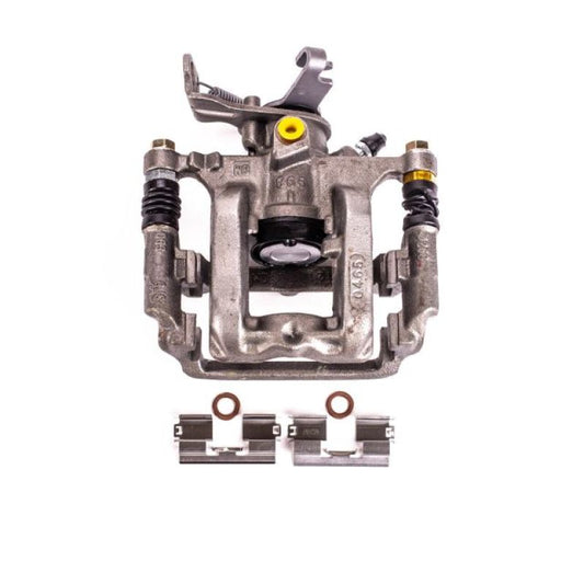 PowerStop rear right OE brake caliper with bracket for Buick Encore 2013-2017, automotive braking component.