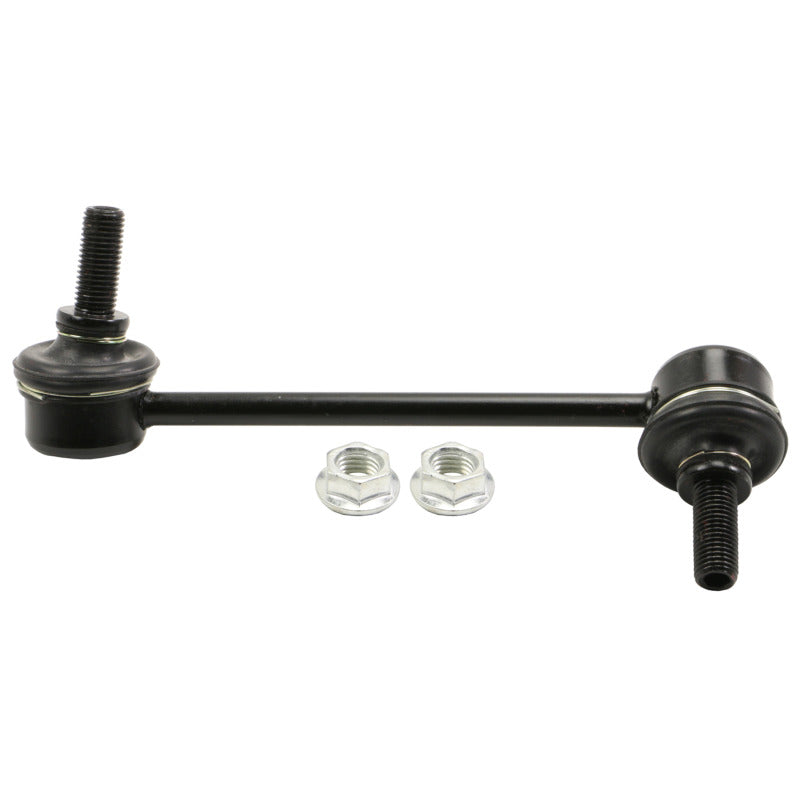 Moog rear right sway bar endlink for Acura MDX 2001-2006, showing the stabilizer bar link kit with metal components.