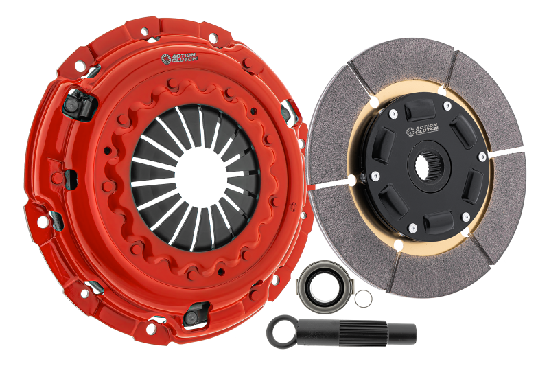 Action Clutch Action Clutch Ironman sprung street clutch kit for Toyota Paseo 92-99 with 5EFE engine, includes pressure plate and disc