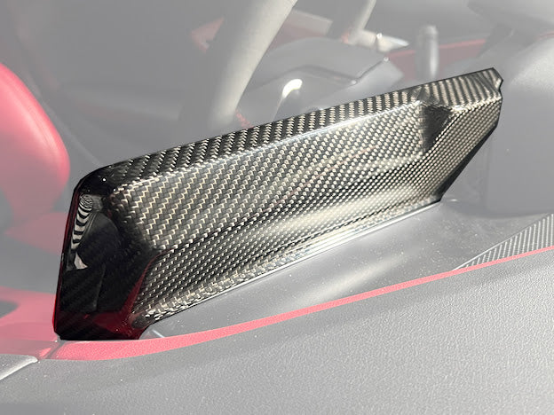2020+ CORVETTE C8 | CARBON FIBER RADIO GPS NAVIGATION SCREEN COVER