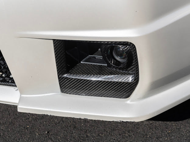 2009-2015 Cadillac CTS-V V2 - Carbon Fiber Fog Light Bezels / Covers