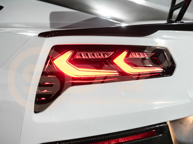 2014-2019 CORVETTE C7 SMOKE / CLEAR LENS REAR TAILLIGHT