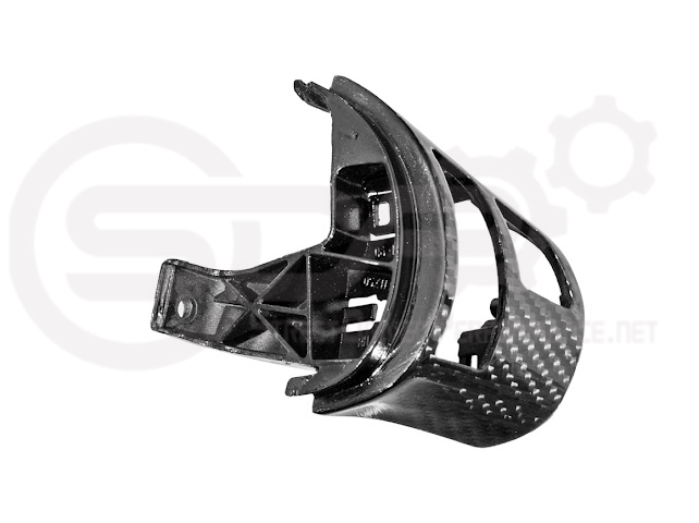 2005-2013 CHEVROLET CORVETTE C6 | SDP PERFORMANCE CARBON FIBER STEERING WHEEL BUTTON COVER REPLACEMENT PAIR