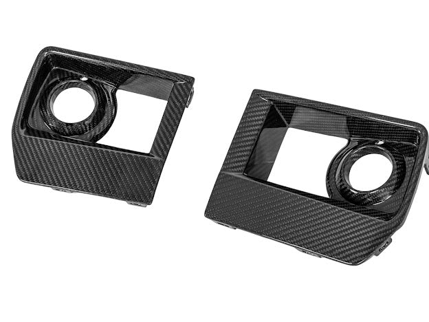 2009-2015 Cadillac CTS-V V2 - Carbon Fiber Fog Light Bezels / Covers
