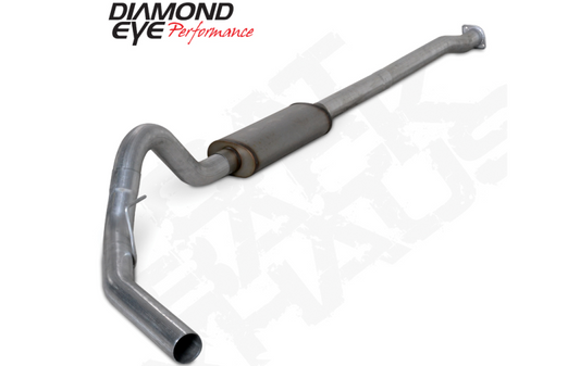 Diamond Eye Performance 3-inch catback exhaust for Ford F-150 EcoBoost and V8 models, featuring polished stainless steel finish.