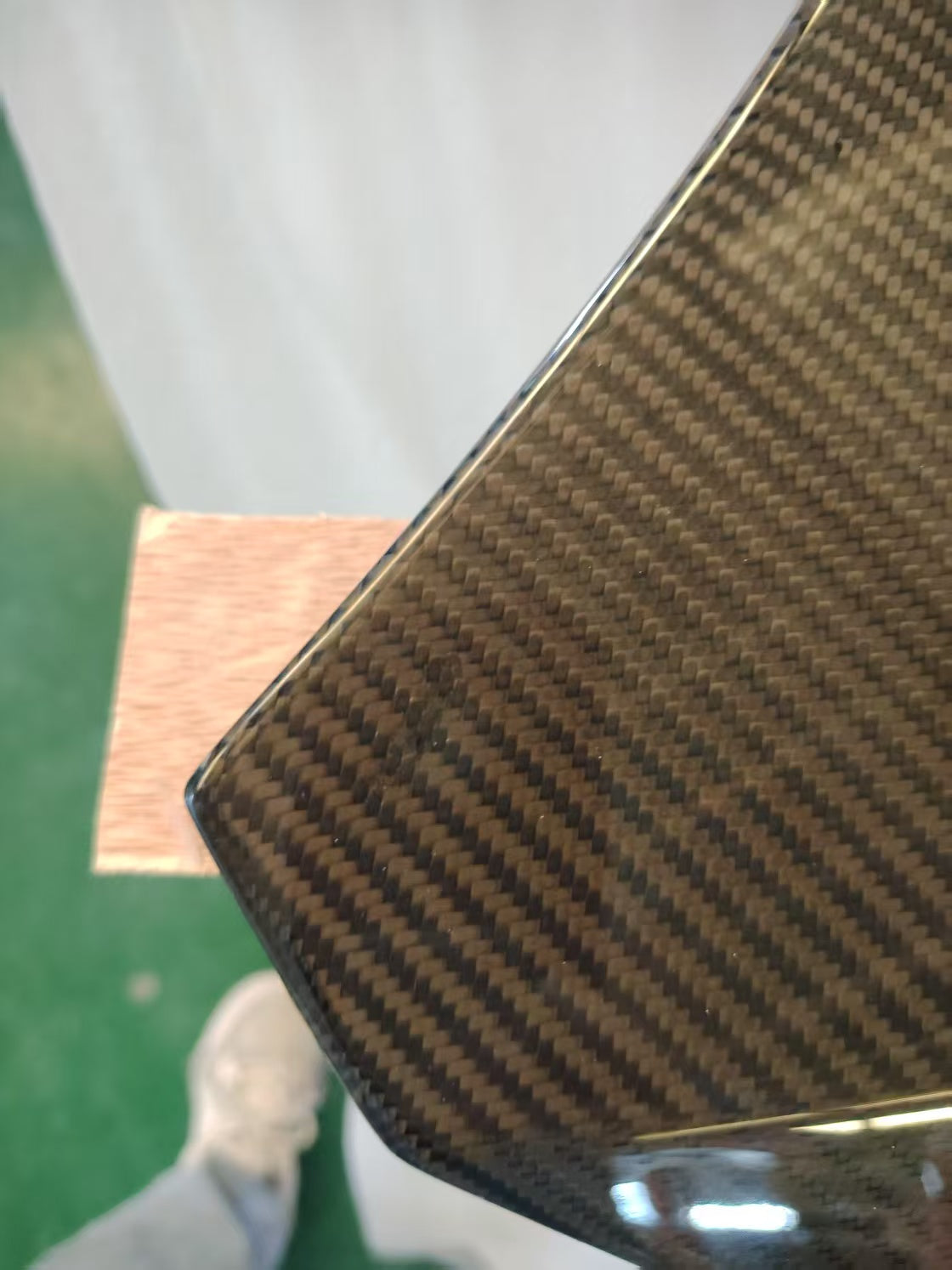 *IMPERFECTION / DISCOUNTED* 2024-Up Ford Mustang S650 | Factory Style CARBON FIBER Front Hood (NO VENT)