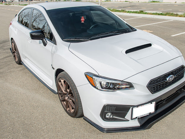 2018-2021 SUBARU WRX / STI | HT STYLE CARBON FIBER FRONT SPLITTER LIP GROUND EFFECT