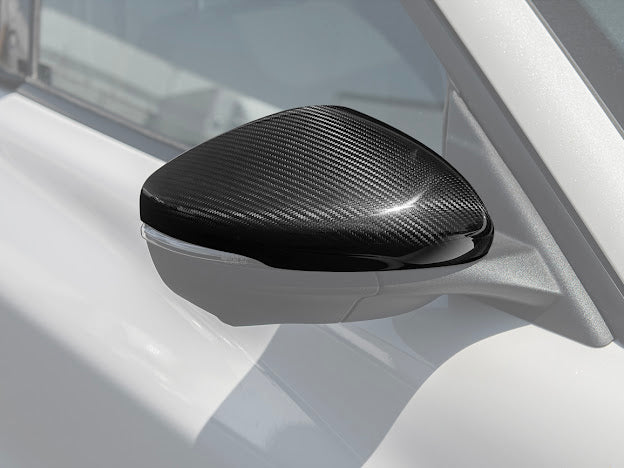 2021-UP MUSTANG MACH-E | CARBON FIBER MIRROR CAP COVERS