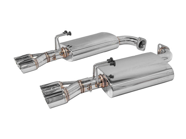 2008-2009 PONTIAC G8 STAINLESS STEEL MUFFLER QUAD TIPS AXLE BACK EXHAUST