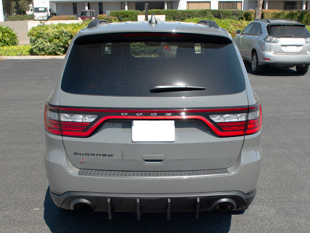 2014+DODGE DURANGO REAR BUMPER DUAL TIPS DIFFUSER