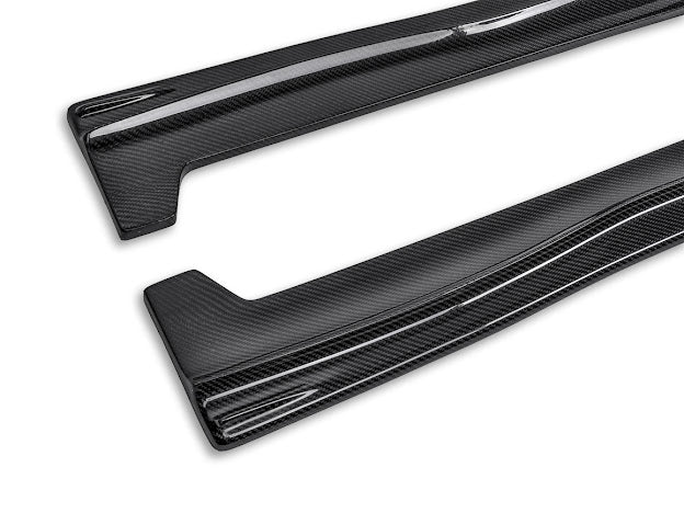 2013-2018 Ford Focus ST | RS CARBON FIBER *ADD-ON*  Side Skirts Rocker Panel Extensions Ground Effects