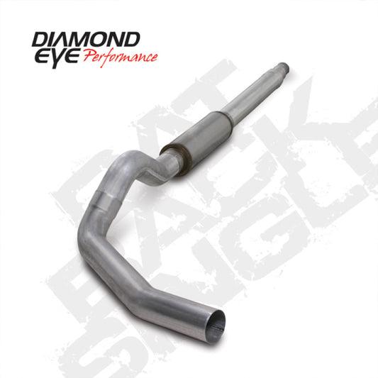 Diamond Eye Performance Catback exhaust for 94-97 Ford F250/F350 7.3L Power Stroke, single 5-inch eye-catching design