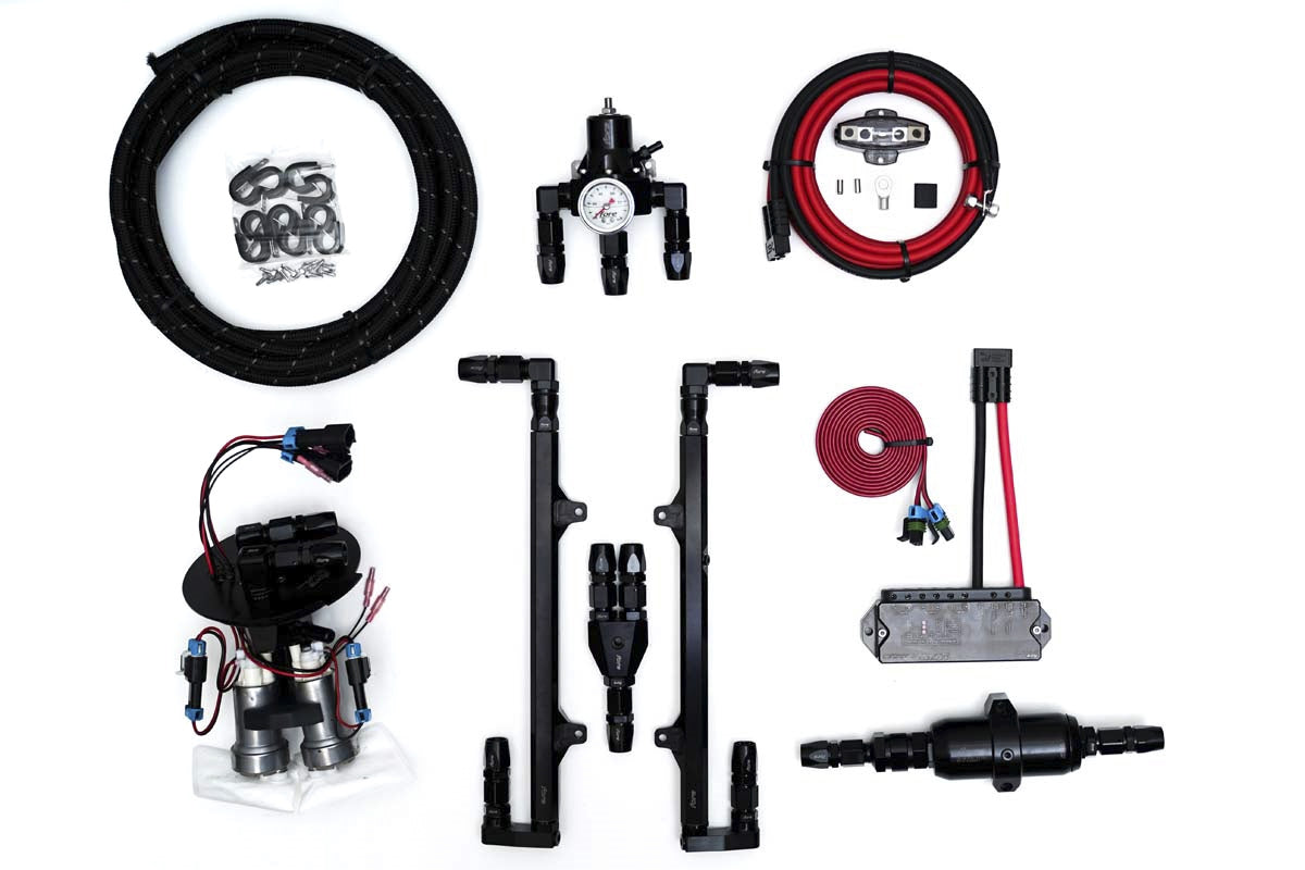 Fore Innovations - L4 - Dual Pump Fuel System for 2011 - 2017 Ford Mustang GT / V6