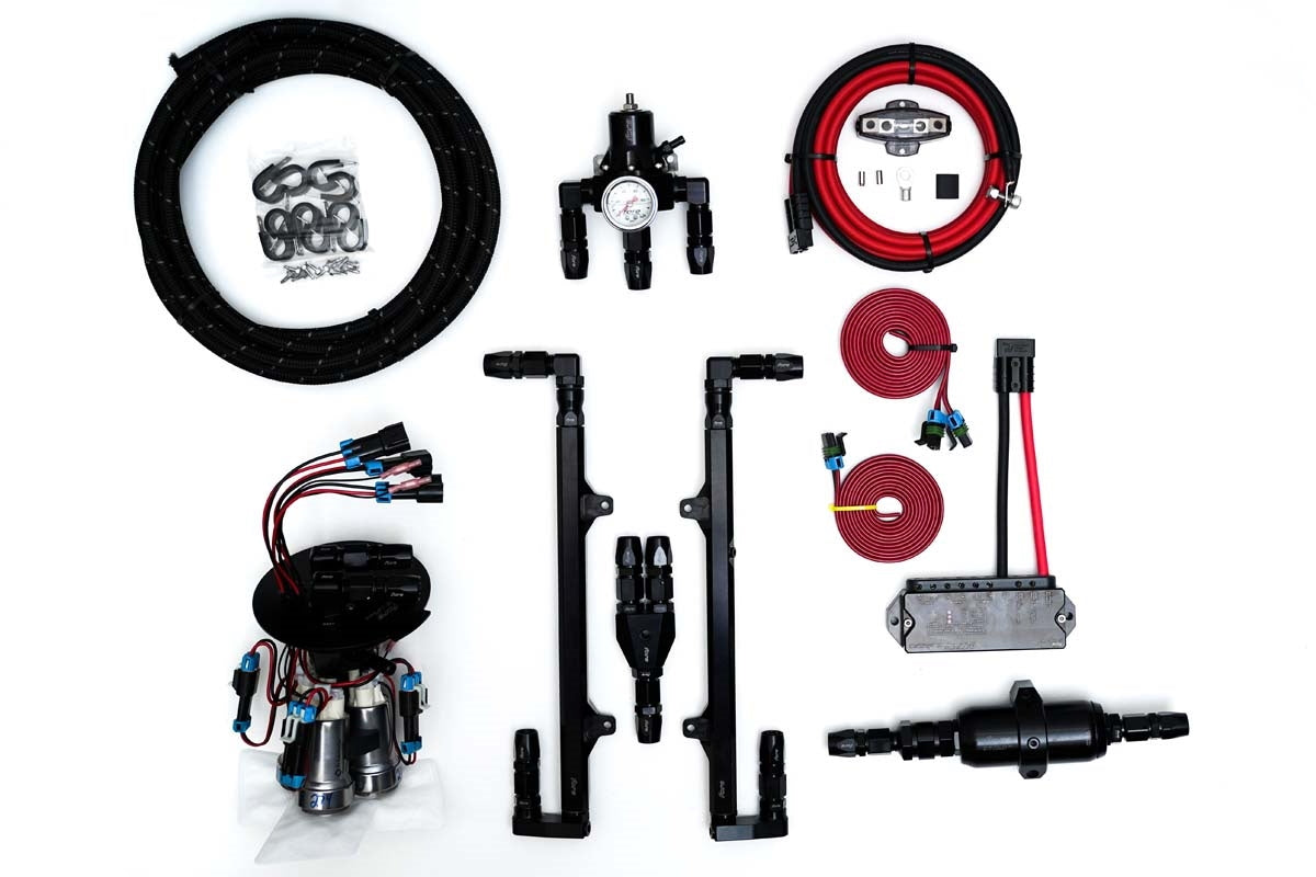 Fore Innovations - L4 - Triple Pump Fuel System for 2011 - 2017 Ford Mustang GT / V6