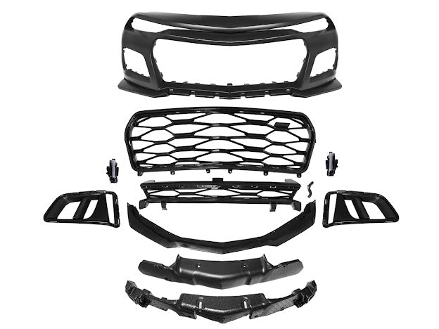 2016-2018 CAMARO LT LS RS SS | ZL1 CONVERSION FRONT BUMPER KIT WITH DRL LIGHT