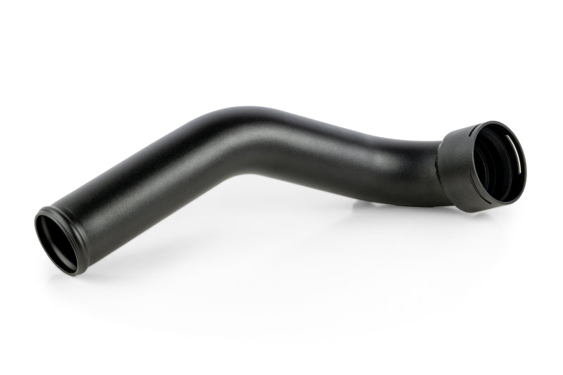 Dinan BMW G20/G22/G23/G42 B58D charge pipe system intercooler pipe kit installed in a BMW 420e.