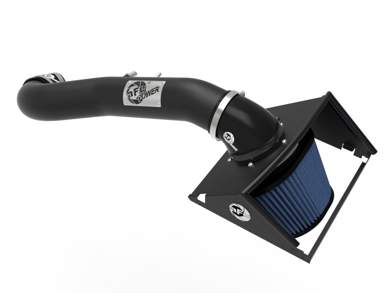aFe MagnumFORCE Stage-2 Pro 5R cold air intake system for 2015 Ford F-150 5.0L V8 engine, featuring high-performance filters and tubing.
