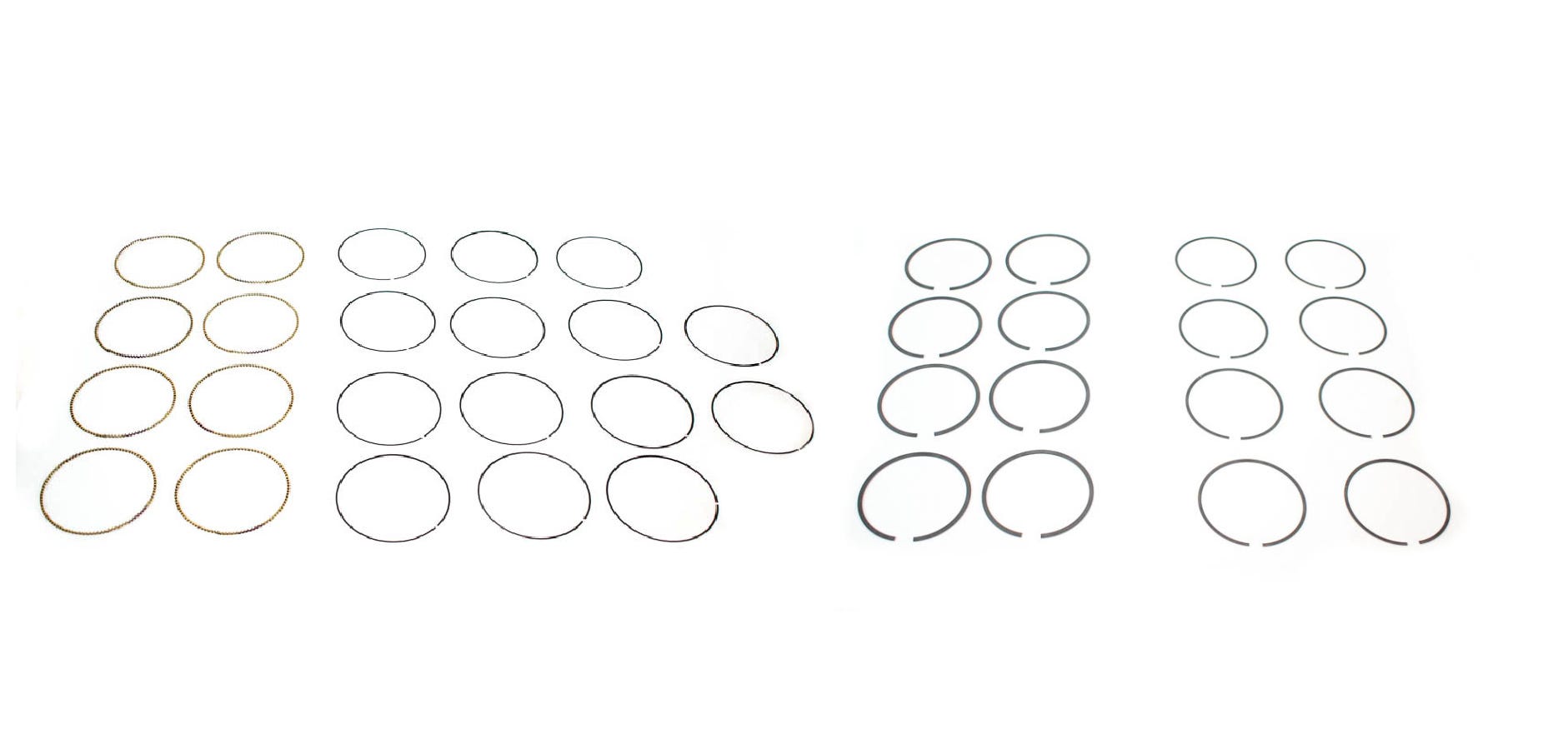 MAHLE PREMIUM PISTON RING SET - 2014+ 6.2 LT ENGINE - 4.065" BORE - 42217CP