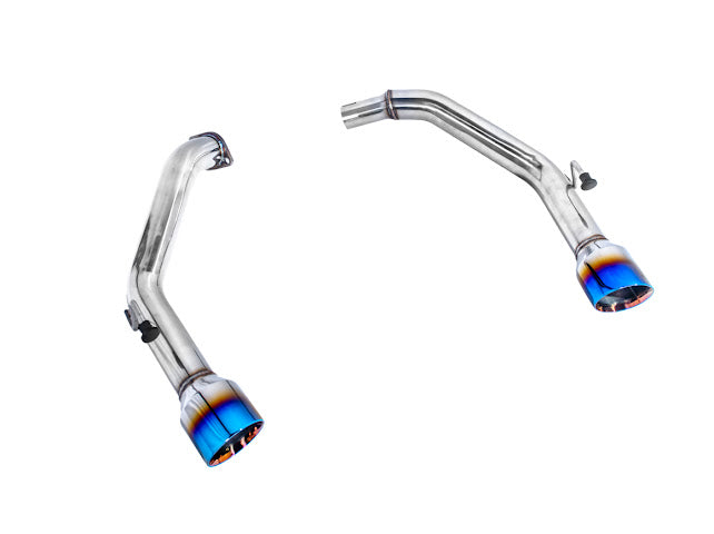 2022+ HONDA CIVC 1.5T & 2023+ ACURA INTEGRA 1.5T | MUFFLER DELETE AXLE BACK EXHAUST KIT (CHROME TIPS OR BURNT BLUE TIPS)