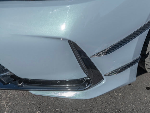 2023+ HONDA CIVIC TYPE-R | SDP PERFORMANCE PACKAGE CARBON FIBER FRONT SIDE CANARDS (PAIR)