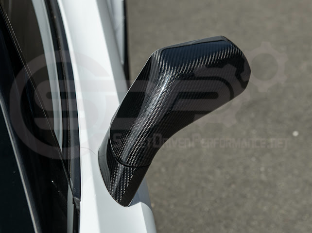 2014-2019 Chevrolet Corvette C7 | Factory Style CARBON FIBER Full Mirror Cap Covers Pair