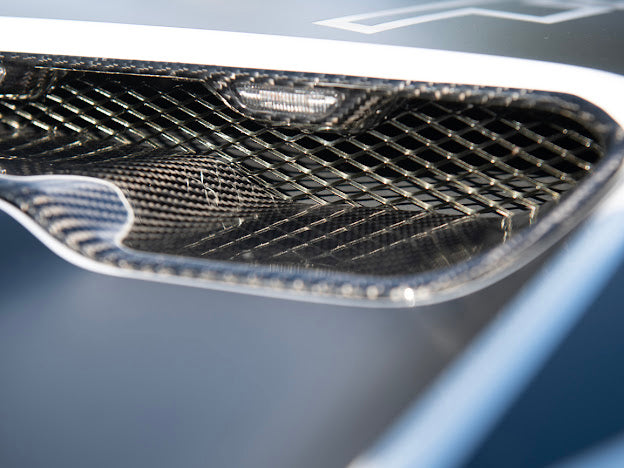 2019-UP RAM 1500 TRX CARBON FIBER FRONT AIR INTAKE HOOD SCOOP