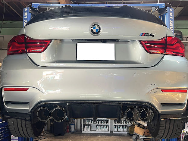 2015-2020 BMW F80 M3 F82 / F83 M4 | 2.5" PIPING W/ 3.5 " QUAD TIPS AXLE BACK EXHAUST