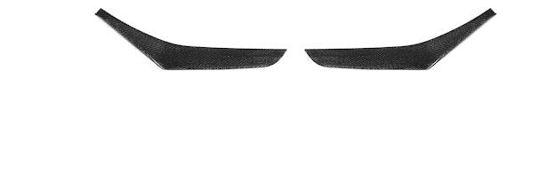 2020-2024 CADILLAC CT5-V & CT5 SPORT | BLACKWING PACKAGE CARBON FIBER FRONT LIP SPLITTER CANARDS