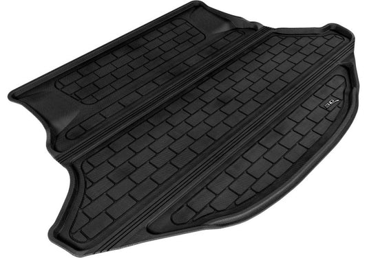 Black 3D MAXpider cargo liner for 2009-2015 Toyota Venza, rubber floor mat with textured surface and raised edges.