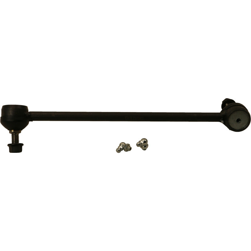 Moog Pontiac G8 2008-2009 front left sway bar endlink kit, automotive suspension part with metal links and bushings.