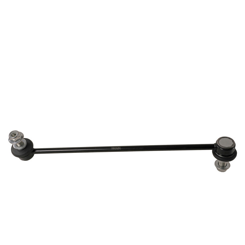 Moog front right sway bar endlink for Acura MDX 2014-2020, showing the durable metal linkage with rubber bushings.