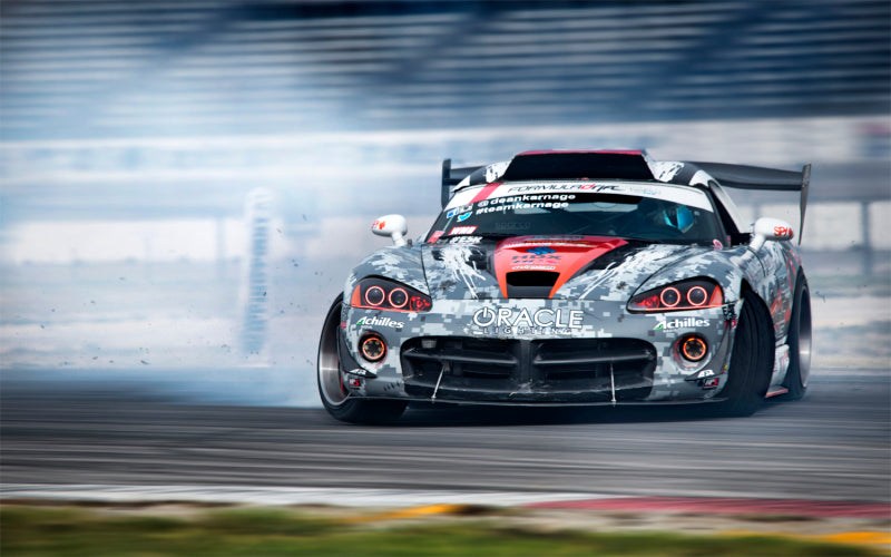 Oracle 03-09 Dodge Viper SRT-10 LED Headlight Halo Kit - Red
